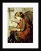 A Young Girl Reading, 1890 by Charlotte Weeks