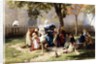 The Schoolyard by Felix Schlesinger