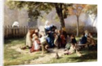The Schoolyard by Felix Schlesinger