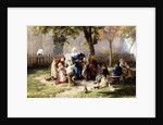The Schoolyard by Felix Schlesinger