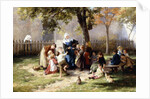 The Schoolyard by Felix Schlesinger