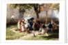 The Schoolyard by Felix Schlesinger