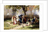 The Schoolyard by Felix Schlesinger