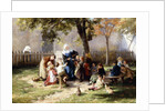 The Schoolyard by Felix Schlesinger