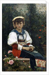 A Tuscan Beauty, 1874 by Giovanni Costa
