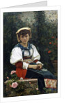 A Tuscan Beauty, 1874 by Giovanni Costa
