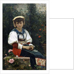 A Tuscan Beauty, 1874 by Giovanni Costa