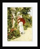 The Red Parasol, 1891 by Rene Joseph Gilbert