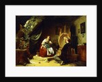 The Restless Little Sitter, c.1860-69 by Ferdinand Meyer-Wismar