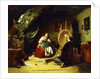 The Restless Little Sitter, c.1860-69 by Ferdinand Meyer-Wismar