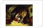 The Restless Little Sitter, c.1860-69 by Ferdinand Meyer-Wismar