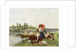 The Boating Party by Francesco Miralles Galaup