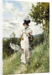 The Summer Stroll, by Giovanni Boldini