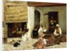 A Rug Bazaar in Tangiers, 1878 by Edwin Lord Weeks