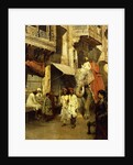 Promenade on an Indian Street by Edwin Lord Weeks