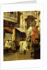 Promenade on an Indian Street by Edwin Lord Weeks