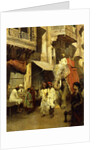Promenade on an Indian Street by Edwin Lord Weeks