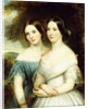 Portrait of Two Sisters, 1856 by Samuel West