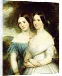 Portrait of Two Sisters, 1856 by Samuel West