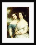 Portrait of Two Sisters, 1856 by Samuel West