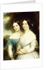 Portrait of Two Sisters, 1856 by Samuel West