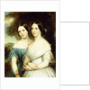 Portrait of Two Sisters, 1856 by Samuel West