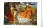 Now is Pilgrim Year fair Autumn's Charge by John Byam Liston Shaw