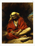 An Arab plucking a Thorn from his Foot by Leon Joseph Florentin Bonnat