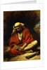 An Arab plucking a Thorn from his Foot by Leon Joseph Florentin Bonnat