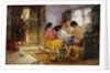 Domestic Interior Scene by Frederick Arthur Bridgman