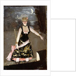 The Music Hall Singer by Jean Beraud