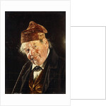 A Man with a Pipe by Carl Kronberger