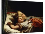Sweet Slumber by Karl Wilhelm Friedrich Bauerle