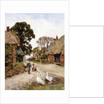 Off to School by Henry John Yeend King