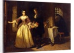 The Parting of Lord William and Lady Rachel Russell in 1683, 1852 by Charles Lucy