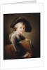 A Young Boy holding a Portfolio, 1760 by Francois-Hubert Drouais