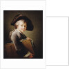 A Young Boy holding a Portfolio, 1760 by Francois-Hubert Drouais