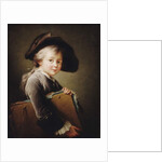 A Young Boy holding a Portfolio, 1760 by Francois-Hubert Drouais