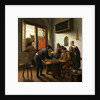 Tric Trac Players in an Interior by Jan Havicksz. Steen