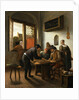 Tric Trac Players in an Interior by Jan Havicksz. Steen