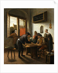 Tric Trac Players in an Interior by Jan Havicksz. Steen