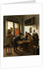 Tric Trac Players in an Interior by Jan Havicksz. Steen