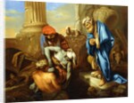 Tobit Burying the Dead in Defiance of the Orders of Sennacherib by Giovanni Francesco Castiglione