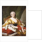 Portrait of Louise Elisabeth de Bourbon, Duchess of Parma by Louis Michel Van Loo