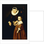 Portrait of a Lady, aged 80 with a Girl, aged 6, three quarter-length, c.1632-33 by Jacob Adriensz Backer