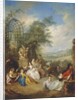 A Fete Champetre during the Grape Harvest by Jean-Baptiste Joseph Pater
