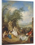 A Fete Champetre during the Grape Harvest by Jean-Baptiste Joseph Pater