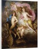 The Triumph of Venus and Cupid with Cupid's Chariot by Johann Georg Platzer