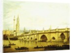 A View of London Bridge by John Dean Paul
