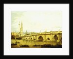 A View of London Bridge by John Dean Paul